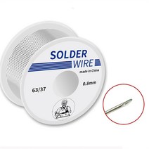 Solder Wire 50g/100g 1.0mm/0.8mm Flux Rosin Core Weldring Tin Lead Roll Soldering Melt No 청소, [04] 1.0mm 50g, 04 1.0mm 50g, 1개