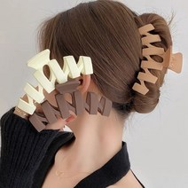 썬몰 빅사이즈 올림머리 왕집게 머리핀