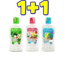 댕이몰 1+1 동ㅇr제약 가그린 어린이 구강청결제 380ml 사과 딸기 풍선껌, 딸기+딸기