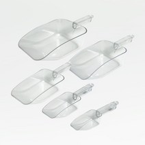 레스토 PC 얼음 스쿱 2호 투명 300ml 1개, 1500ml