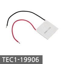 열전소자 TEC1-19906 24V6A 펠티어소자 수냉쿨러 냉각, L0096. TEC1-19906 _ 40 x 40 mm