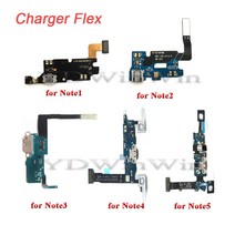 1pcs 독 커넥터 USB 충전기 충전 포트 플렉스 케이블 리본 삼성 갤럭시 노트 1 2 3 4 5 N7000 N7100 N900 N, 한개옵션1, 05 For Note4 N910F