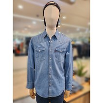 리바이스 남성 웨스턴 스탠다드핏 데님셔츠 85744-0047