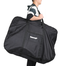 라이노워크 접이식 자전거 캐링백 26인치 운반 가방 RF260, 블랙, 1개