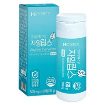 자일립스 페퍼민트 자일리톨캔디 목캔디 민트 구강 구취 입냄새사탕 양치후 캔디 60정, 1개