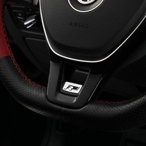 골프카운터 골프악세서리자동차 스티어링 휠 트림 r라인 T-ROC Lavida Lamando Magotan Tiguan Passat B8, 01 Black