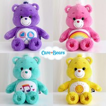 케어베어 정품 곰인형 치어베어 쉐어베어 하트송베어 펀샤인베어 위시베어 세트 27cm 캐릭터인형, 05. 4종 세트