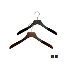 메이네티 럭셔리 벨벳 원목 상의 옷걸이 1P (2 color), Walnut