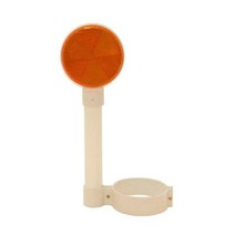 신도산업 델리네이터 150Ø 가드레일O형 황색단면