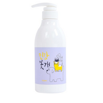 에코띠끄 천연 저자극 반려동물 순한 애견샴푸 민감꽃개, 500ml, 1개