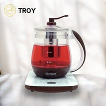 트로이 프리미엄 티메이커 1.7L / 티포트 보온포트 내열유리 유리포트 주전자 티망, 단일옵션