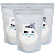 핀란드산 자일리톨 크리스탈 분말가루, 300g, 3개