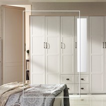 아가사 선반형 장롱 세트 1200, 아이보리