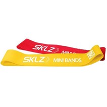 SKLZ 하체운동 근육운동 고무밴드 스킬즈 미니밴드 2개 세트