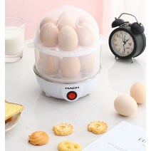 간편한 다용도 찜기 2단 호빵 찜기 옥수수 계란 삶는법 고구마 만두 찌는법 계란 삶는기계, MACH2단계란찜기