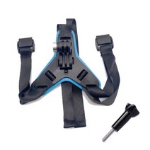 액션캠대여 초미니무선카메라 바디캠 Gopro-스포츠 카메라용 헬멧 지지대 GoPro Hero 10 9 8 액세서리 액션 카메라 오토바이 스탠드 홀더, [01] blue