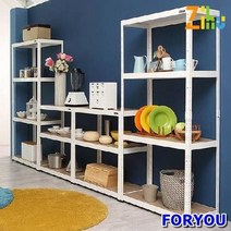 Foryou162 지후 빅사이즈 앵글선반 7단 앵글 철제 선반 조립식, 블랙, 상세페이지 참조