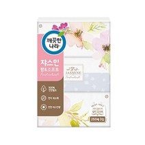 깨끗한나라 쟈스민향 미용티슈(250매x3개 팩), 단품