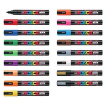 유니 포스카 PC-5M POSCA 수성 마카 POP, PC-5M(그린)