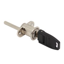정면볼타입키 22mm Ø18 서랍키 이동서랍장 잠금장치, 단품