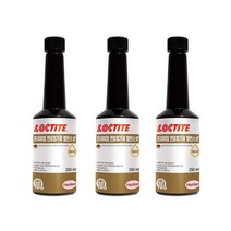 록타이트 연료첨가제 휘발유전용 250ml 3개 / 옥탄부스터 옥탄가향상 매연감소 출력향상 인젝터세정, 록타이트 연료첨가제 휘발유