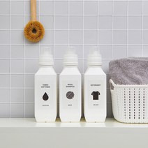 액체 가루 세탁 세제 소분 용기 리필통 4종, 옵션1.뉴 심플 액체 용기-S