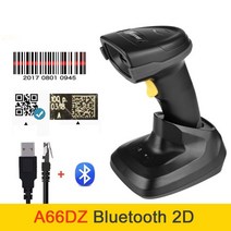 택배스캐너 블루투스 바코드 스캐너 QR 무선 2D 리더 베이스 포함, 05 A66DZ Bluetooth 2D