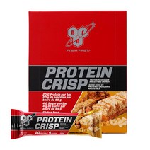 비에스엔 프로틴 크리스프 단백질 바 12개입, 1개, 피넛 버터 크런치(Peanut Butter Crunch)