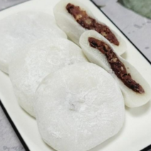 국내산찹쌀 옛날찹쌀떡 합격 수능떡 팥모찌떡 60g 32알 64알, 60g 32개