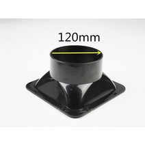 자바라 닥트 호스 천 덕트 주름관 PVC 라운드 파이프 플랜지 시트 알루미늄 튜브 공기, 120mm