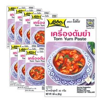 로보 똠양 페이스트 30g 10팩 / 태국요리 소스 TOM YUM PASTE THAI