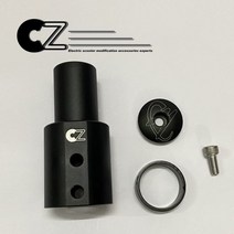 듀얼 트론 1/2 울트라 썬더 이글 스파이더 컴팩트 전기 스쿠터 스페어 부품 용 폴 컨버터, black