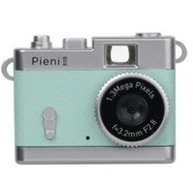 KENKO 켄코 클래식 레트로 초소형 초미니 디카 토이 디지털 카메라 DSC-PIENI 2 빈티지, 민트