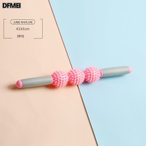에바 폼롤러 릴렉스 마사지기 근육롤러 요가봉 요가기둥 3종세트 롤러, 핸드 마사지 스틱-파우더