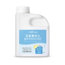 흥국F&B 리얼베이스 블루하와이안레몬 1kg, 1개, 1000g