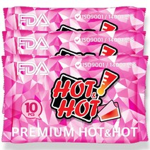 핫앤핫 붙이는 파스형 핫팩 PINK 50g, 30매