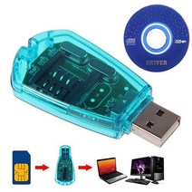 간이영수증 NCR지 거래명세서 빌지USB 핸드폰 표준 SIM 카드 판독기 복사 복제기 작가 SMS 백업 GSM/CDMA +, 한개옵션0