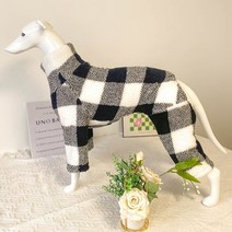 이탈리안그레이하운드옷 강아지 발열 패딩 후리스 이탈리아어 작은 그레이하운드 가을과 겨울, 검은색, s