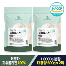 저분자 어린 피쉬 콜라겐 펩타이드 분말 500g x 2팩, 단품