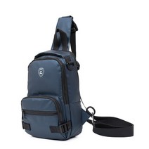 심플 로고 각인 고급 견고 남성 슬링백 전동휠 웨이스트백 남친코디 킥보드가방 커플가방 전동킥보드 힙색