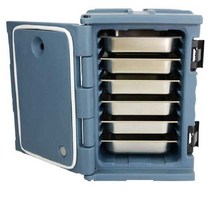 병원 보온통 급식 다층 아이스박스 업소용 스텐 바트, 90L회색과흰색작은바퀴빈상자