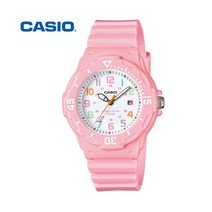 CASIO 정품 카시오 어린이 아동 여자 LRW-200H-4B2V 아날로그 손목시계