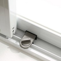 창문 잠금장치 열림방지 샤시 문 미닫이문 도어락 방범 스토퍼, 1P