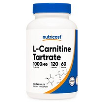 뉴트리코스트 카르니틴 L 카르티닌 1000mg 120정, L-카르니틴타르트레이트 120캡슐