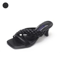 [AK PLAZA] [세라] SAERA S21M021 블랙 베이지 민트 여성 뮬 6CM
