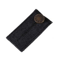 임산부안전벨트임신 액세서리에 대 한 1 Pcs 익스텐더 바지 버클 허리 벨트 확장 비만, 01 Black