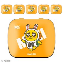 임팩트 카카오프렌즈 민트 카카오 무설탕 캔디 망고(무지) 6개입