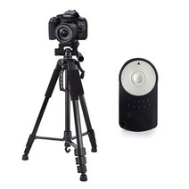 BT1800 삼각대+캐논리모컨 EOS 90D 80D M3 5D Mark II 600D 550D