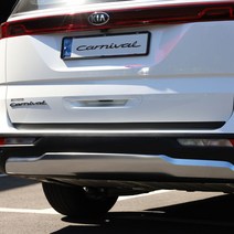 UNCLE2)기아 4세대 카니발 트렁크가니쉬 랩핑 보호필름 카본 스티커 악세사리 용품, BE블랙카본