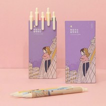 핑크풋 보리 매일쓰는 볼펜세트 잘써지는 재밌는 볼펜, 10000보리매일쓰는볼펜세트 단품